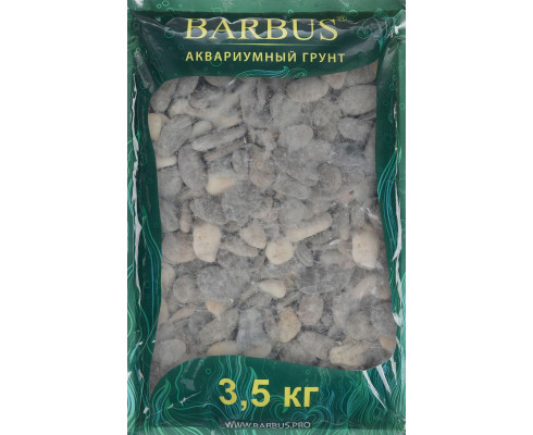 Грунт Barbus Феодосия №4, галька, 16 - 20 мм, 3,5 кг