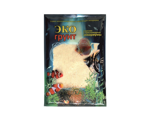 Кварцевый песок, белый, 0,3-0,9 мм, 3,5 кг
