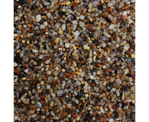 Грунт UDeco River Amber Янтарный гравий, 2-5 мм, 6 л (10 кг)