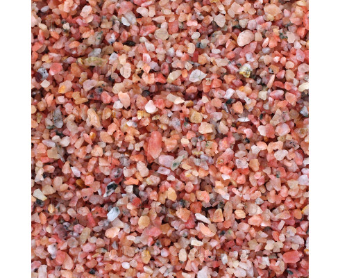Грунт UDeco River Pink Розовый гравий, 3-4 мм, 6 л (10 кг)