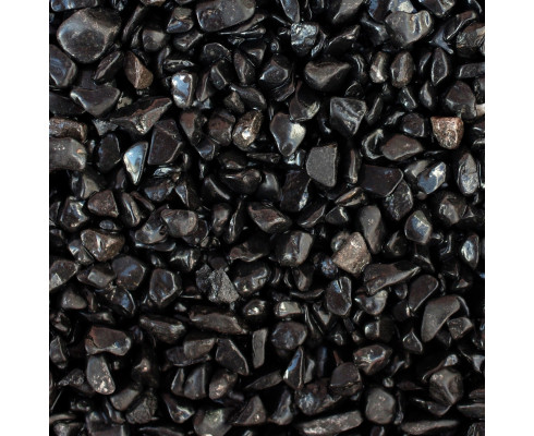 Грунт UDeco Canyon Black Черный гравий, 6-12 мм, 2 л (3,3 кг)