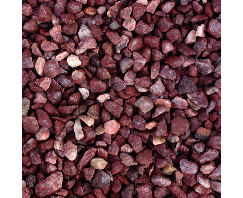 Грунт UDeco Canyon Red Красный гравий, 4-6 мм, 2 л (3,3 кг)