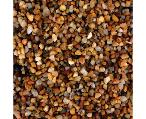 Грунт UDeco River Yellow Желтый гравий, 3-5 мм, 2 л (3,3 кг)