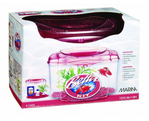 Аквариум HAGEN MARINA BETTA KIT BURGUND, 2 литра