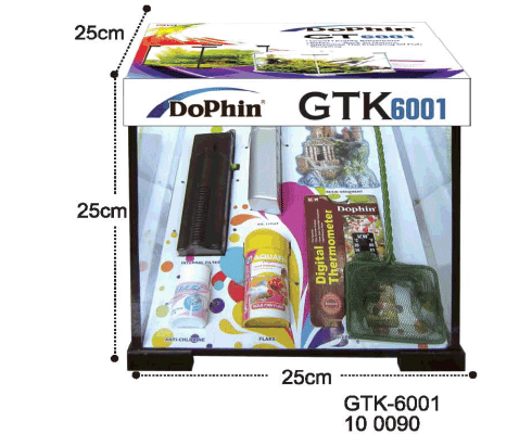 Нано-аквариум KW Zone Dophin GTK6001,16 л.