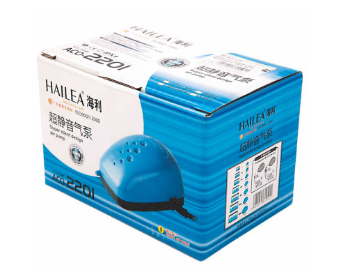 Компрессор аквариумный Hailea Super silent 22, 1,8 Вт