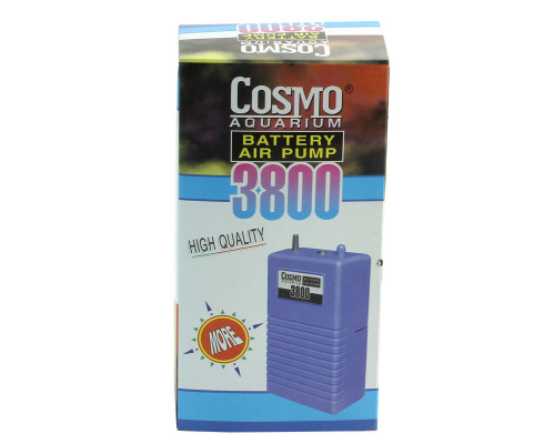 Компрессор COSMO 3800DC на батарейках