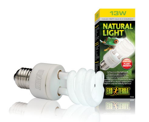 Лампа ультрафиолетовая Exo Terra Natural Light Repti Glo 2.0 Compact, 13Вт