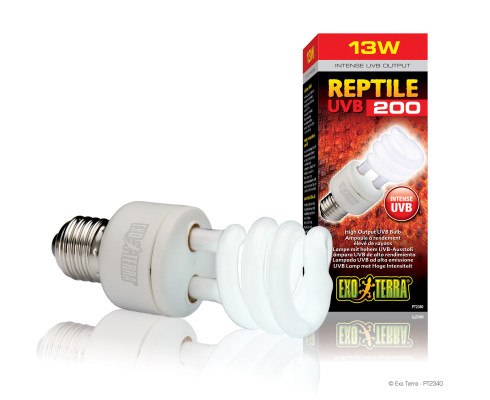 Лампа ультрафиолетовая Exo Terra REPTILE UVB200, 13Вт