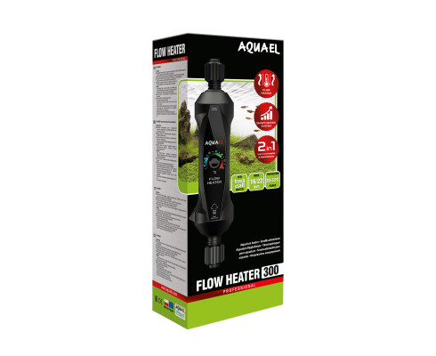 Нагреватель проточный AQUAEL FLOW HEATER 300 Вт для аквариума 100 - 600 л