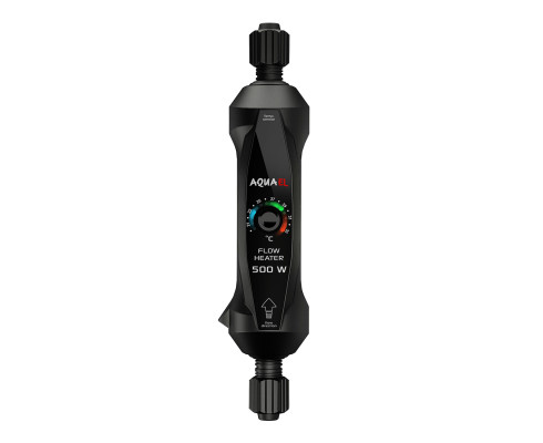 Нагреватель проточный AQUAEL FLOW HEATER 500 Вт для аквариума 300 - 1000 л