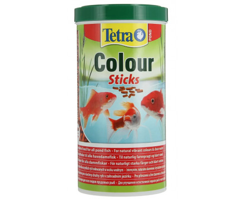 Корм сухой для прудовых рыб Tetra Pond Colour Sticks, 1 л
