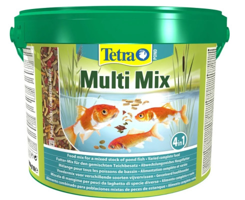 Корм для прудовых рыб Tetra Pond Multi Mix, 10 л