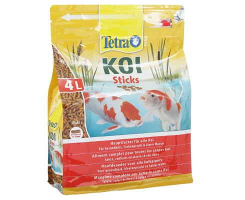 Корм для прудовых рыб Tetra Pond KOI Sticks, 4 л