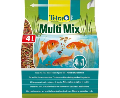 Корм для прудовых рыб Tetra Pond Multi Mix, 4 л