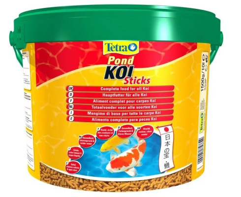 Корм для прудовых рыб Tetra Pond KOI Sticks, 10 л