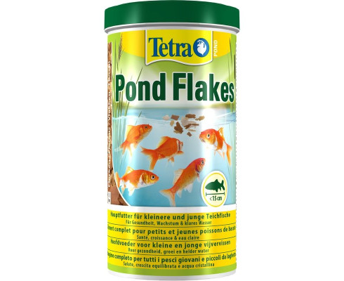 Корм для прудовых рыб Tetra Pond Flakes, 1 л