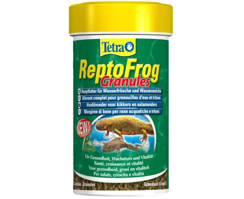 Корм для лягушек и тритонов Tetra ReptoFrog Granules, 100 мл
