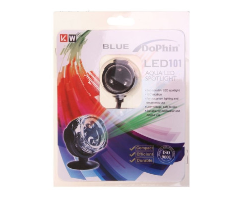 Подсветка светодиодная LED101-BLUE (KW) голубая