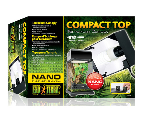 Компактный светильник Exo Terra Compact Top Nano 20x9x15 см
