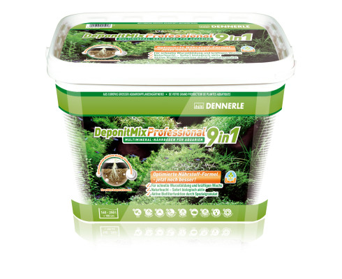 Питательный грунт Dennerle DEPONITMIX PROFESSIONAL 9IN1, 4,8 кг
