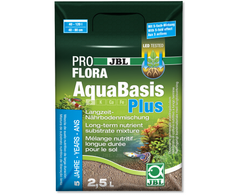 Питательный грунт JBL PROFLORA AquaBasis plus 2,5 л