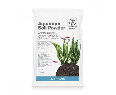 Грунт почвенный Tropica Aquarium Soil Powder (мелкие гранулы), 9 л ( 9 кг)