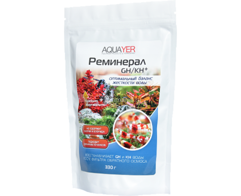 Aquayer Реминерал GH/KH+ 330 г 