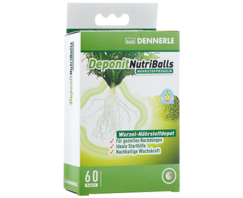 Удобрение для растений Dennerle Deponit NutriBalls (60шт.)